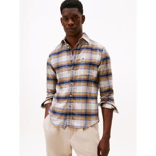 TOMMY HILFIGER Hero Flannel Tartan Check Regular Fit Camicia  