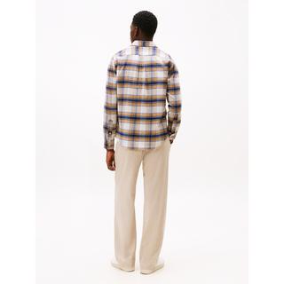 TOMMY HILFIGER Hero Flannel Tartan Check Regular Fit Camicia  