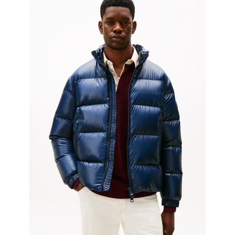 TOMMY HILFIGER Shiny Down Stand Puffer Jacke ohne Kapuze  