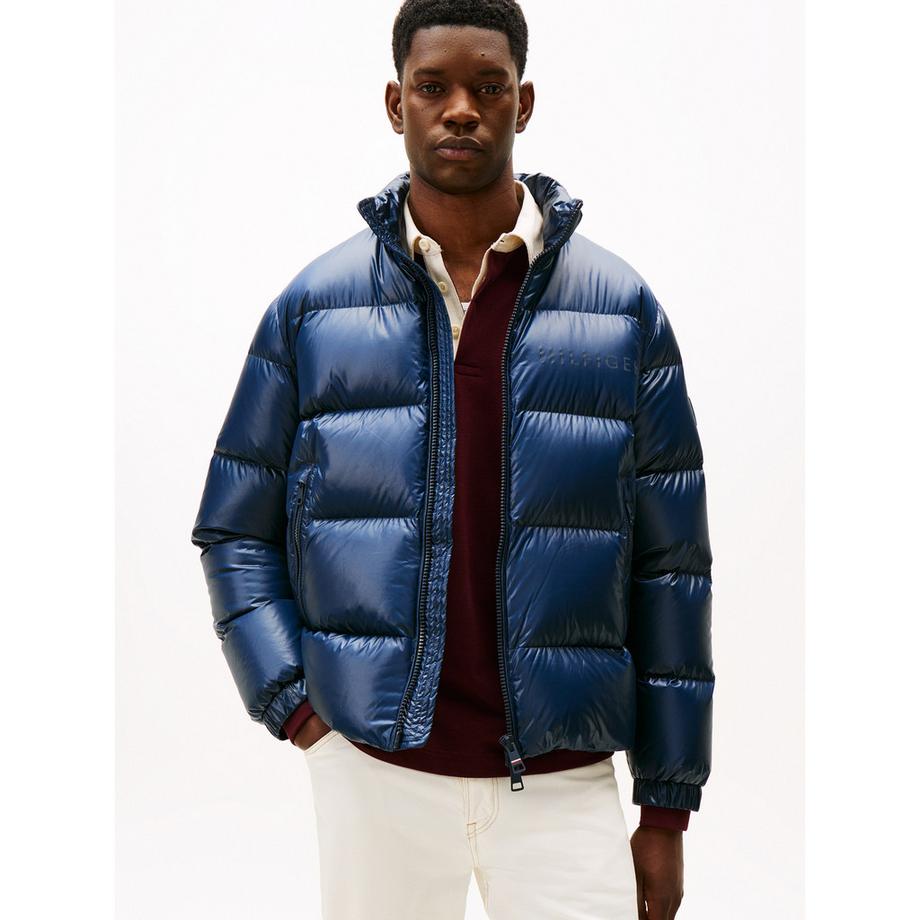 Daunenjacke ohne Kapuze