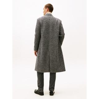 TOMMY HILFIGER DC Pattern Tweed Doppelreiher Mantel  