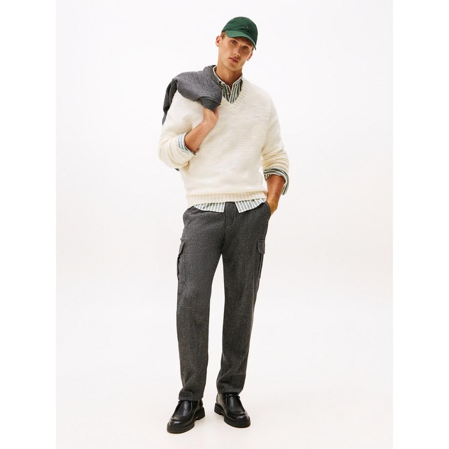 TOMMY HILFIGER Herringbone Cargo Pants  