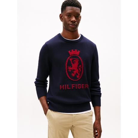 TOMMY HILFIGER Gifting Crest Crew Neck Pullover  