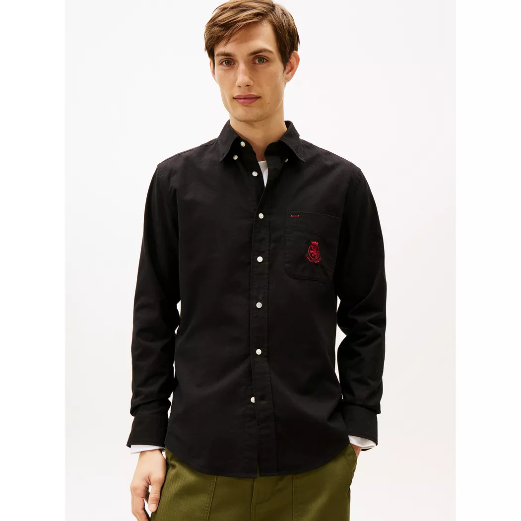 Tommy Hilfiger - Hemd, für Herren, Anthrazit, Größe L