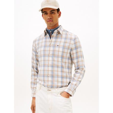 TOMMY HILFIGER Soft Touch Blend Check RF Hemd  