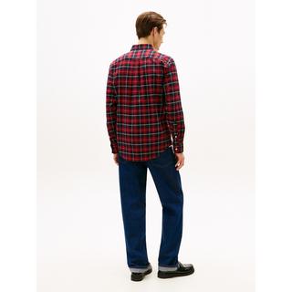 TOMMY HILFIGER Mercerized Tartan RF Langarmhemd  