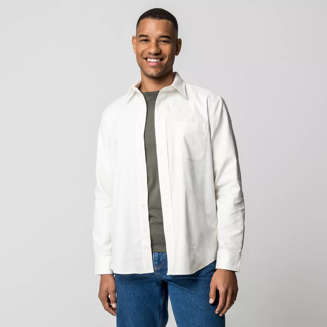 Tommy Hilfiger - Hemd, für Herren, Ecru, Größe M