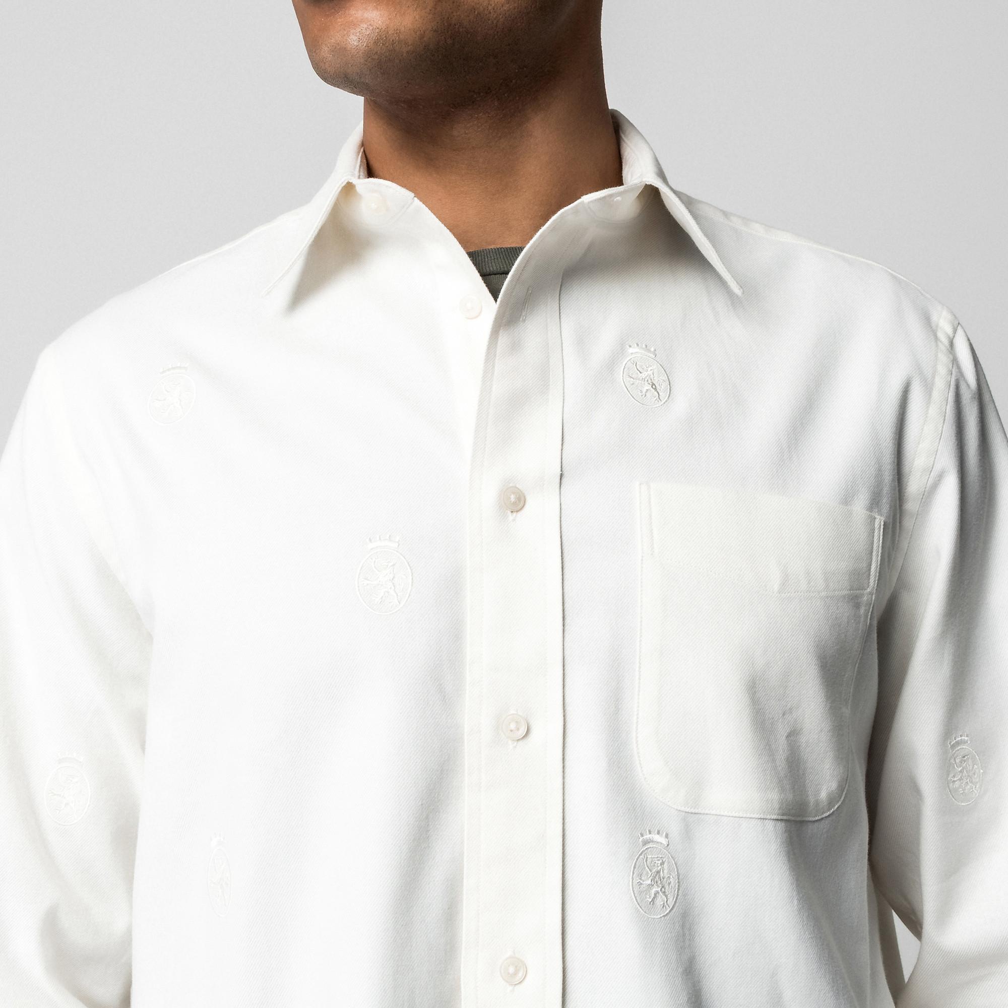 TOMMY HILFIGER Flannel Crest Besticktes Relaxed Hemd  