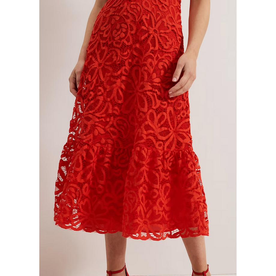 Phase Eight Lula Vestito Midi in Pizzo  