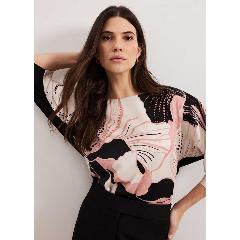 Phase Eight Antonia Floral Col V Top  