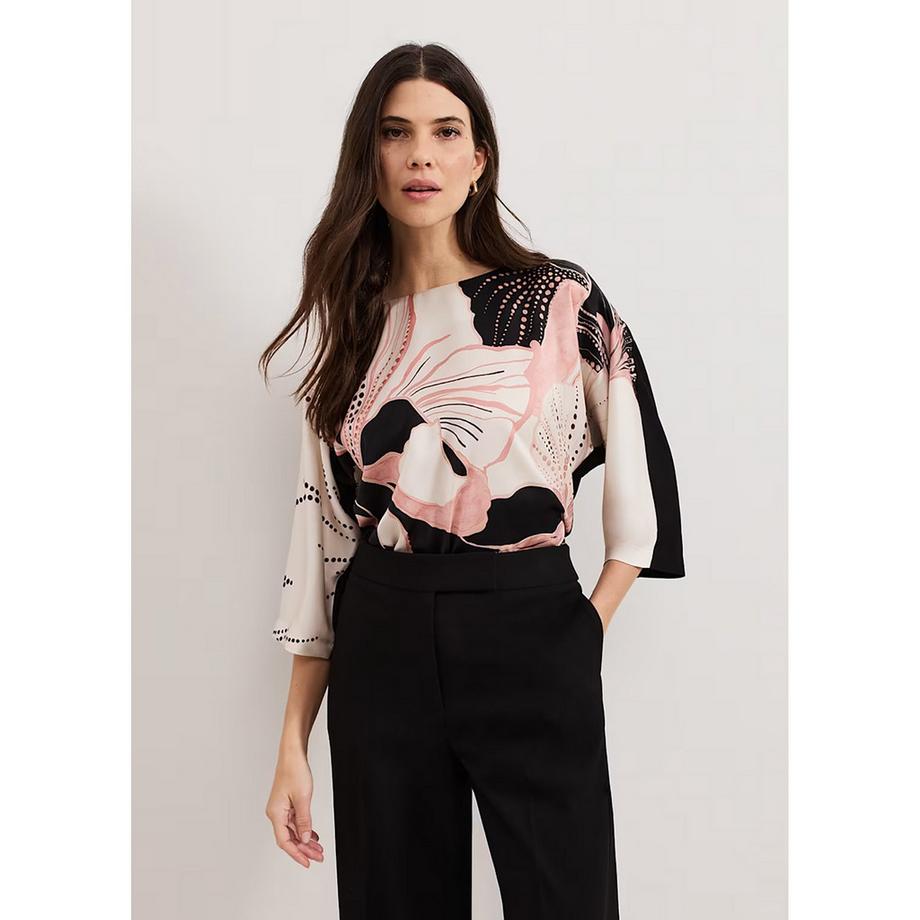 Phase Eight Antonia Floral Col V Top  