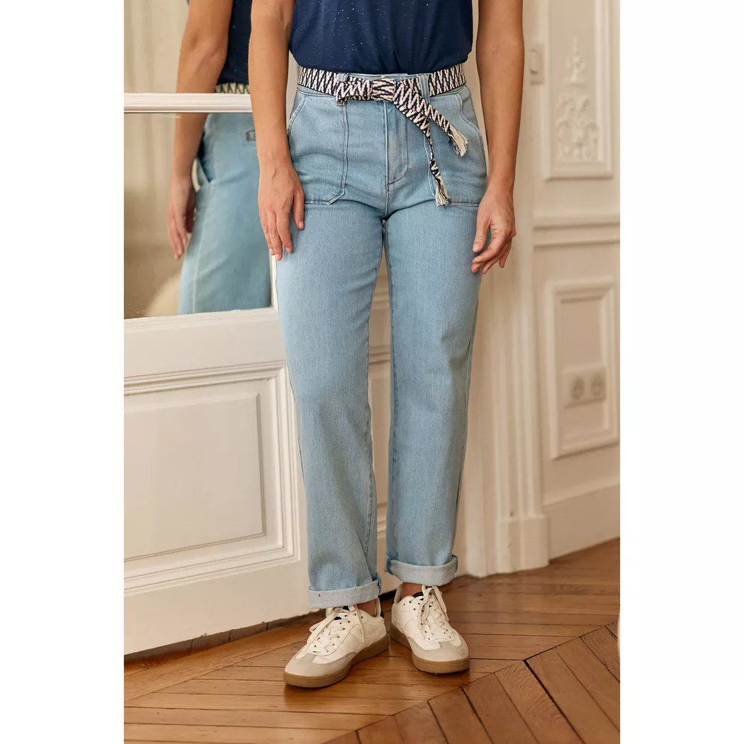 La Petite Etoile - Jeans, für Damen, Blau Denim, Größe 38