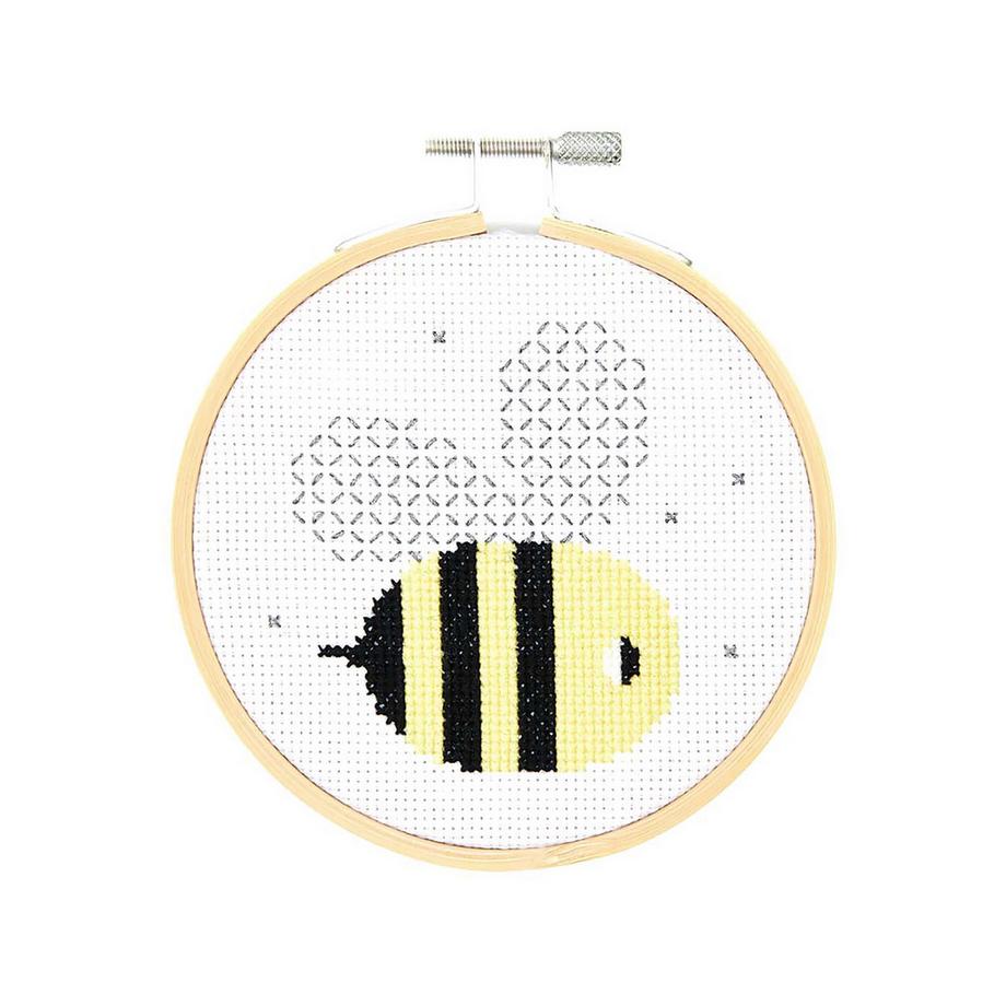 RICO-Design Kit de broderie Abeille 