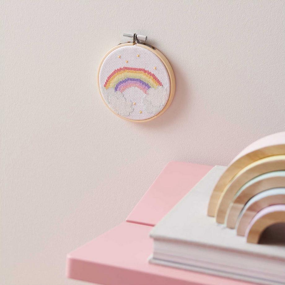 RICO-Design Kit de broderie Arc-en-ciel 