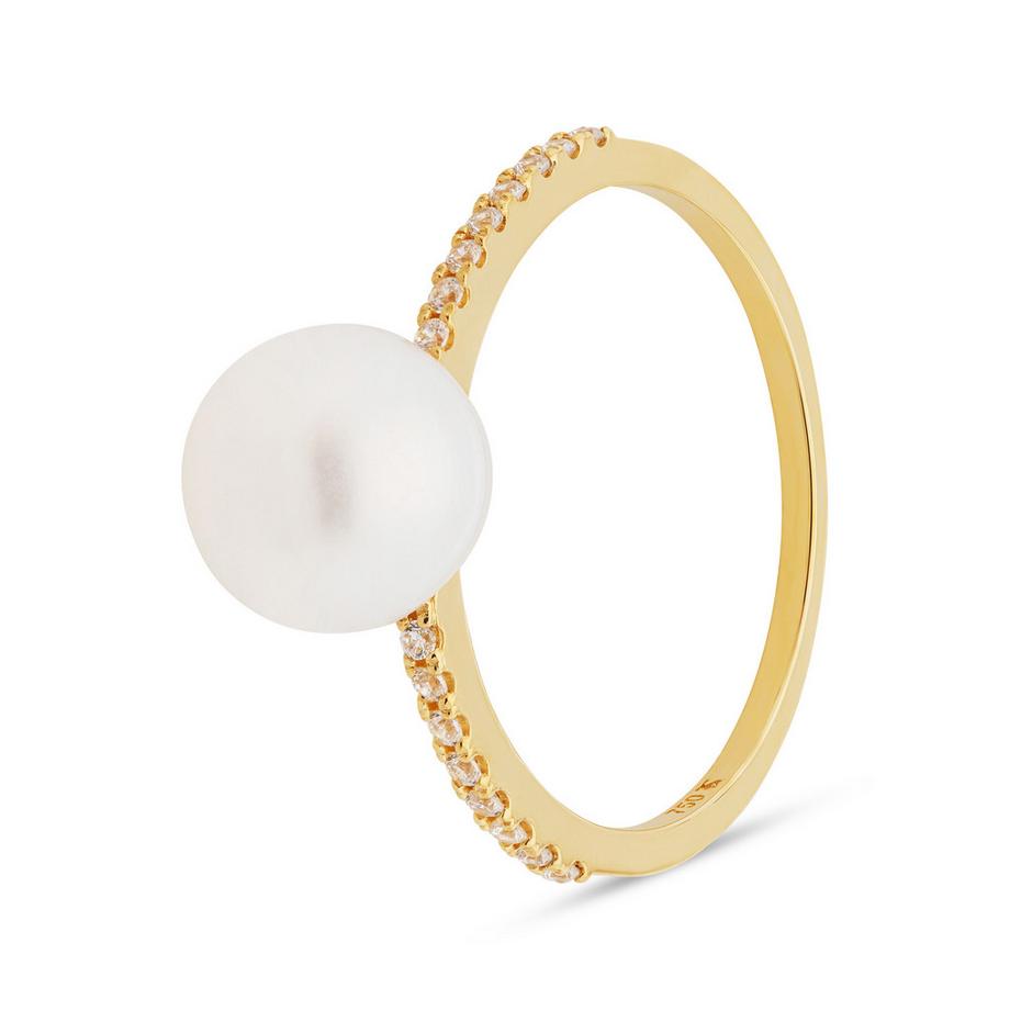 Bague avec perle