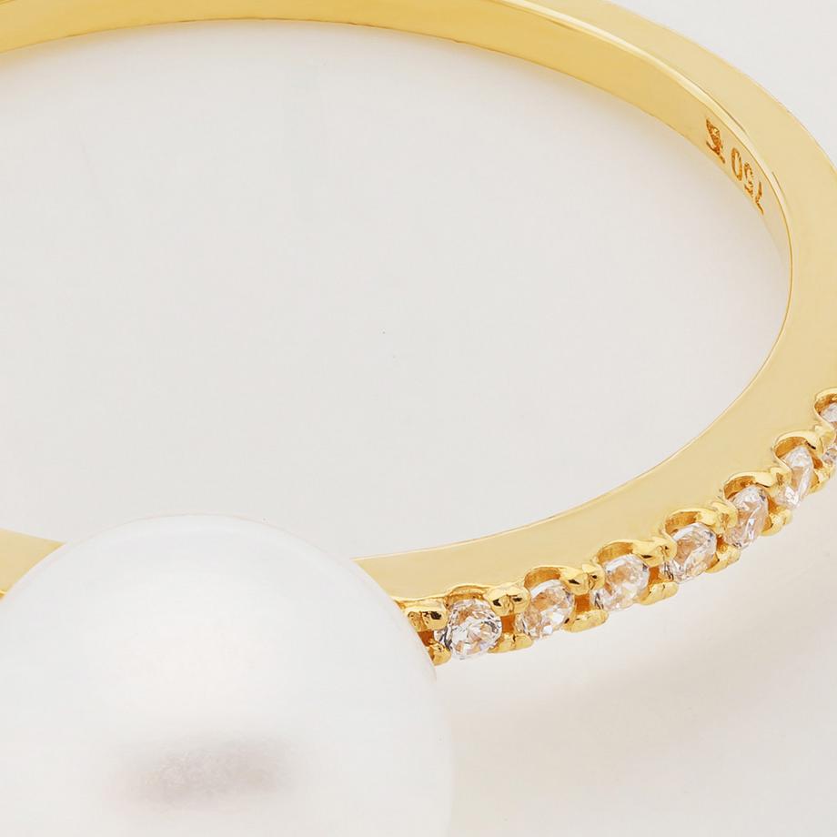 Puro  Bague avec perle 