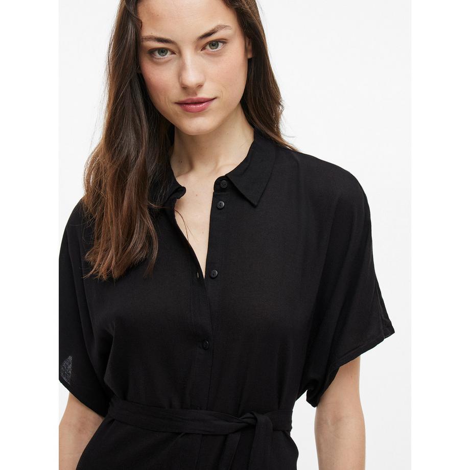 VILA Hemdkleid mit Gürtel  