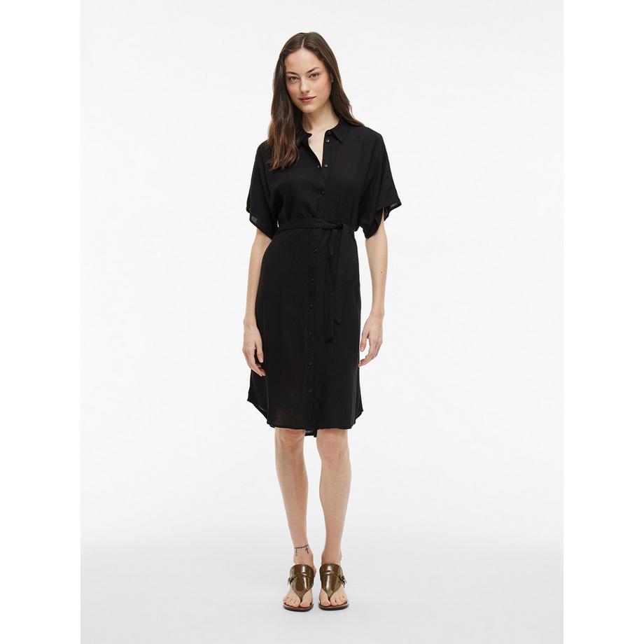 VILA Hemdkleid mit Gürtel  