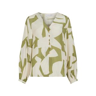 VILA Chemisier Manches Longues Imprimé All-Over  