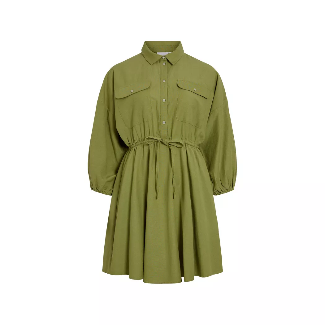VILA - Kleid, für Damen, Grün, Größe 34