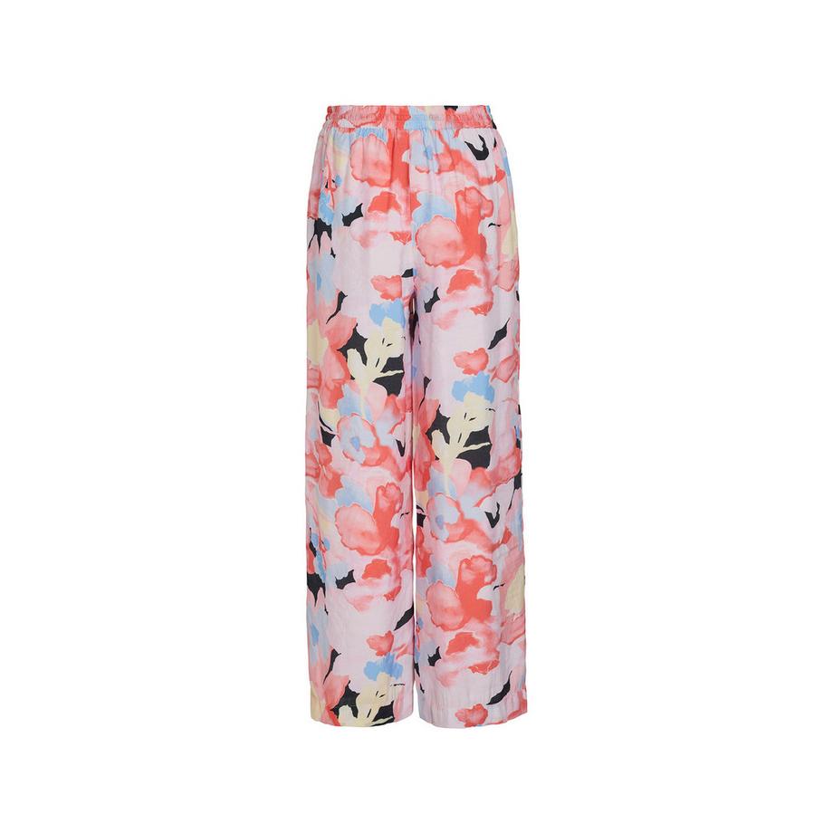 VILA Pantaloni Stampa Floreale Gamba Larga  