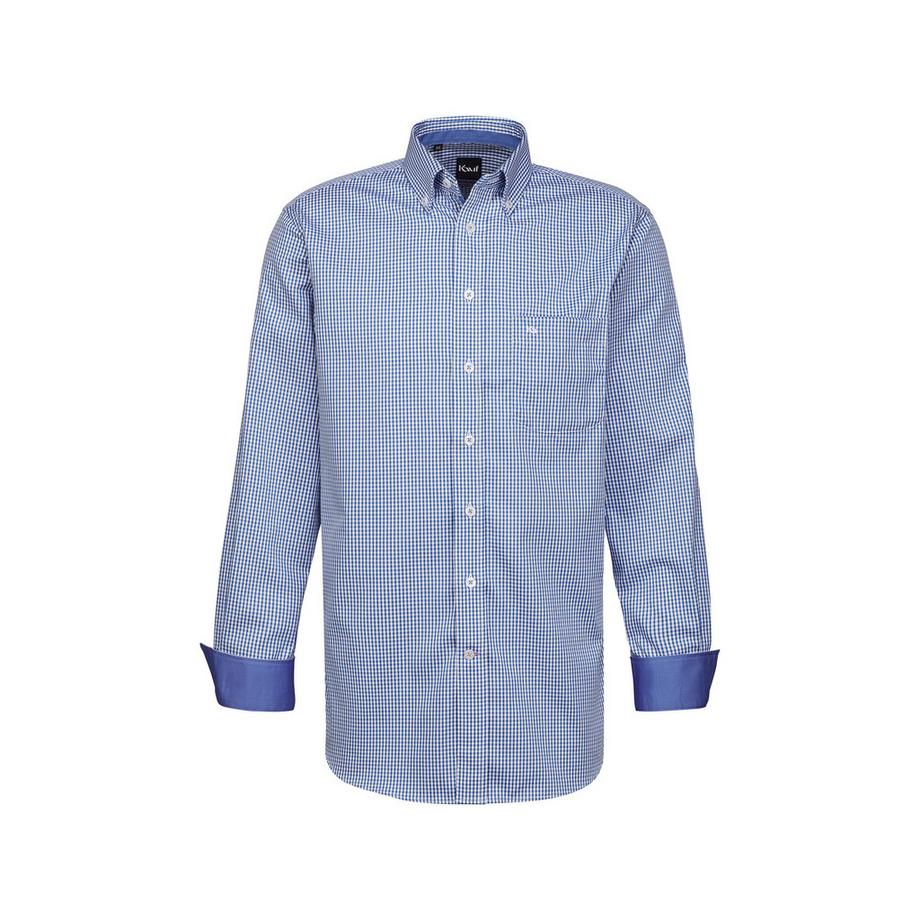 Kauf Pisa Button Down Langarmhemd Kariert  