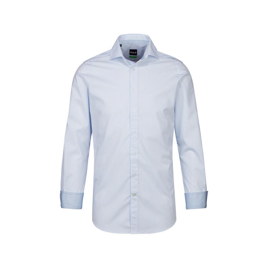 Kauf London Slim Line Gestreiftes Langarmhemd  