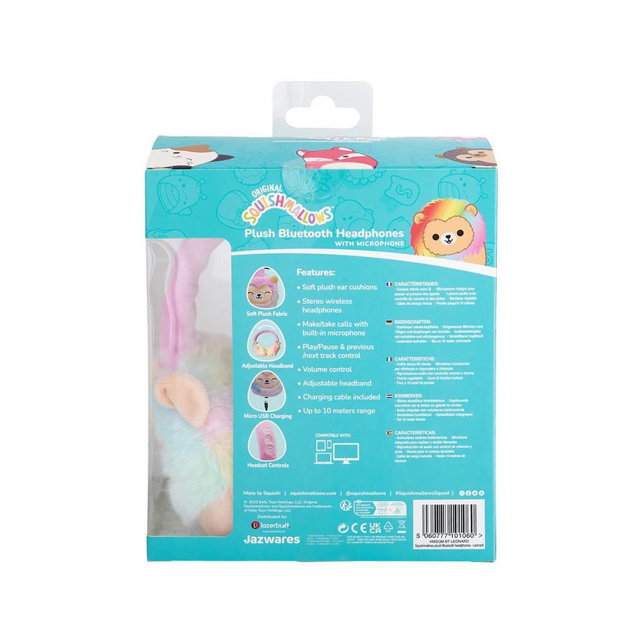 Squishmallows  Kopfhörer Leonard Bluetooth 