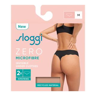 sloggi ZERO Microfibre 2.0 Hipstring 2P Lot de 2 strings 