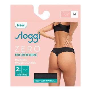 sloggi ZERO Microfibre 2.0 Hipstring 2P Lot de 2 strings 