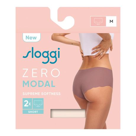 sloggi ZERO Modal 2.0 Short 2P Lot de 2 boxers 