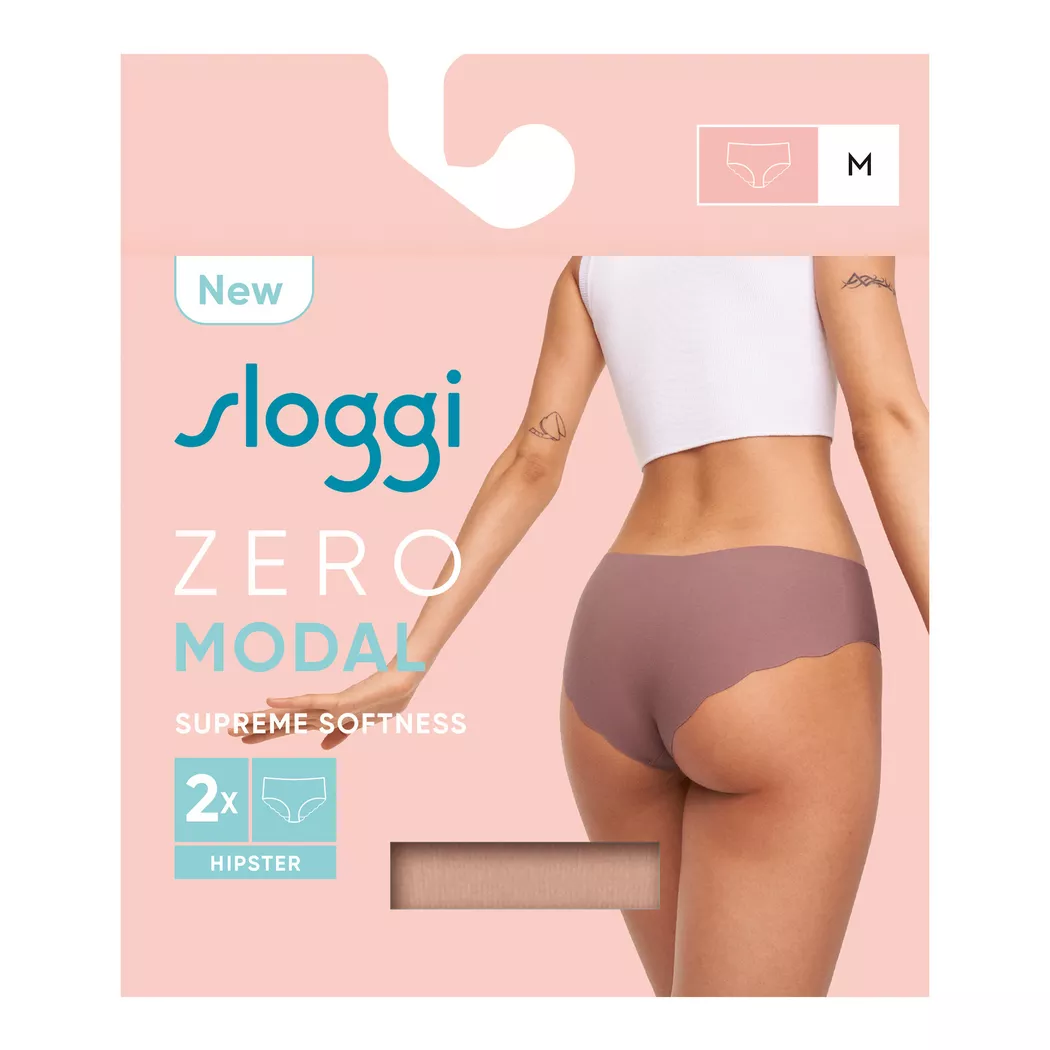 Sloggi - Duopack, Hipster, für Damen, Taupe, Größe XS