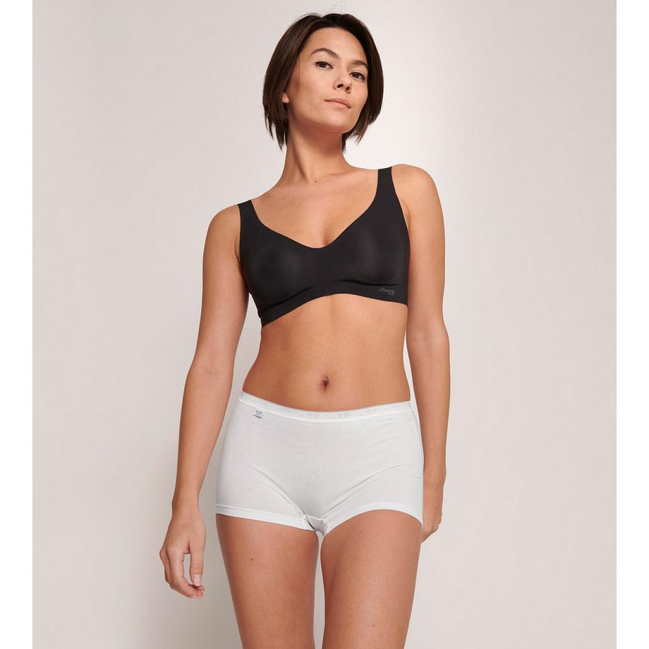 sloggi Basic H Short 2P Culottes Lot de 2  