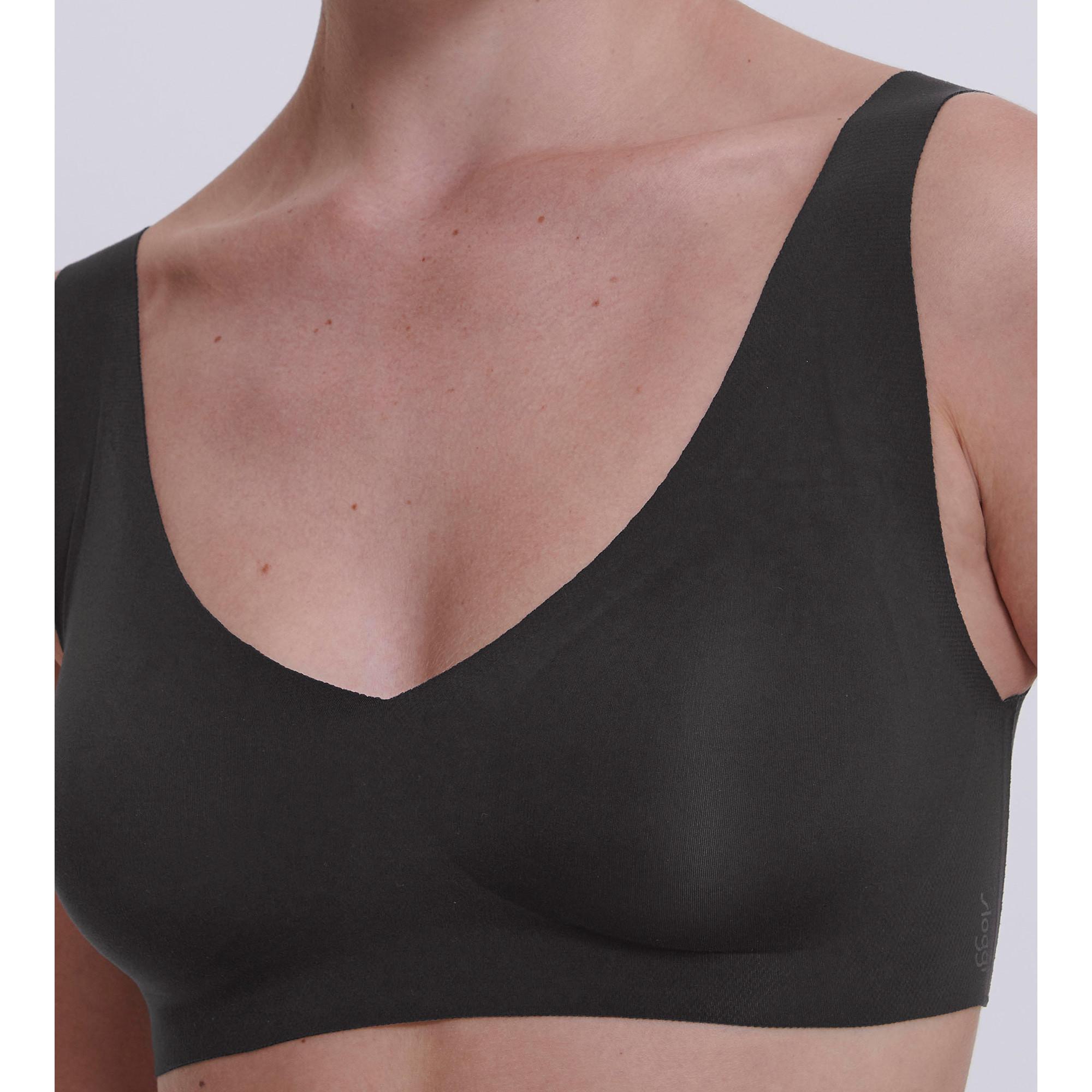 sloggi Zero Feel 2.0 Bralette Reggiseno senza ferretto, imbottito 