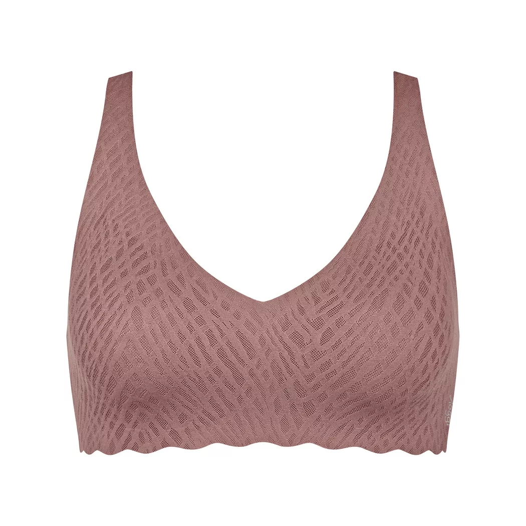 Sloggi BH ZERO Feel Bliss Soft Bra Braun Small Damen