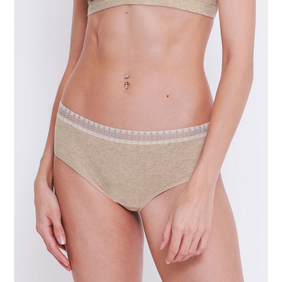 sloggi Go Ribbed Hipster Lot de deux slips  