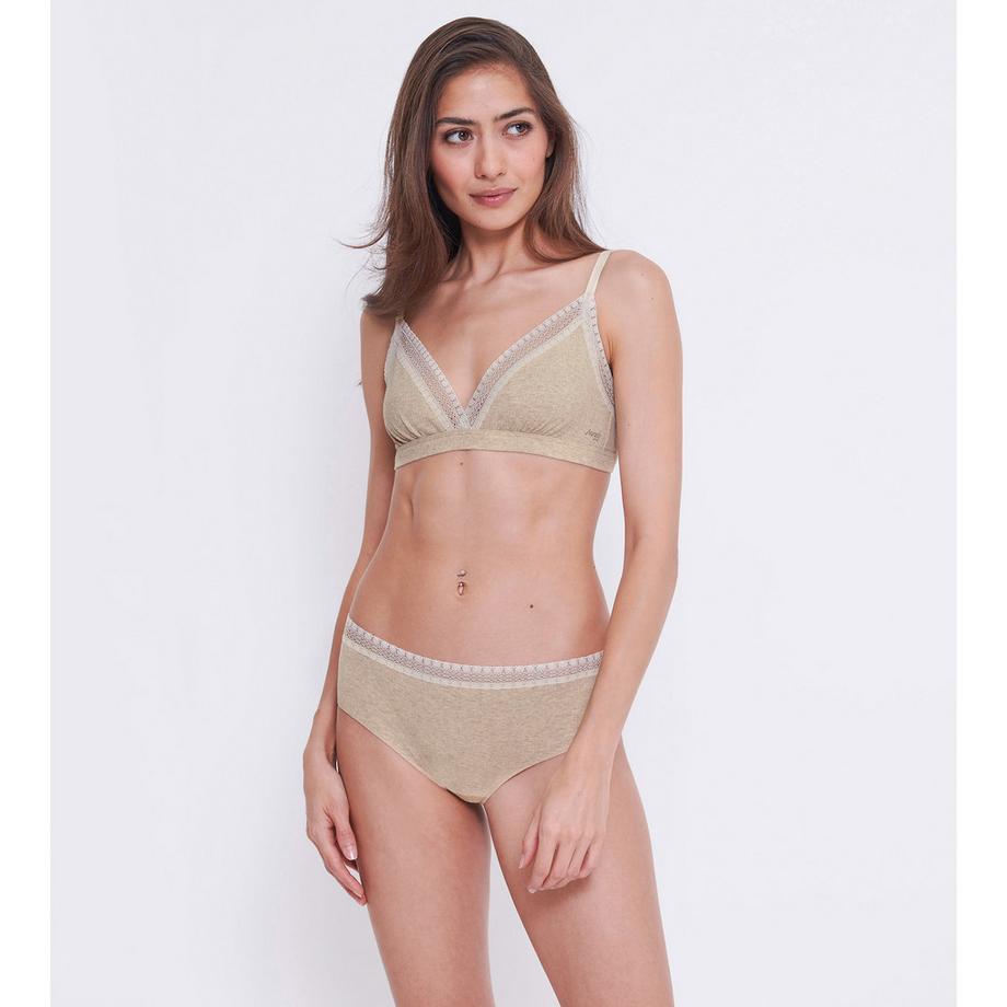 sloggi Go Ribbed Hipster Lot de deux slips  