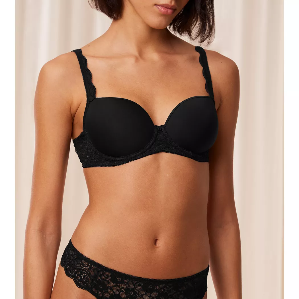TRIUMPH BH mit Bügel BODY MAKE-UP ILLUSION LACE black schwarz   85D damen 2