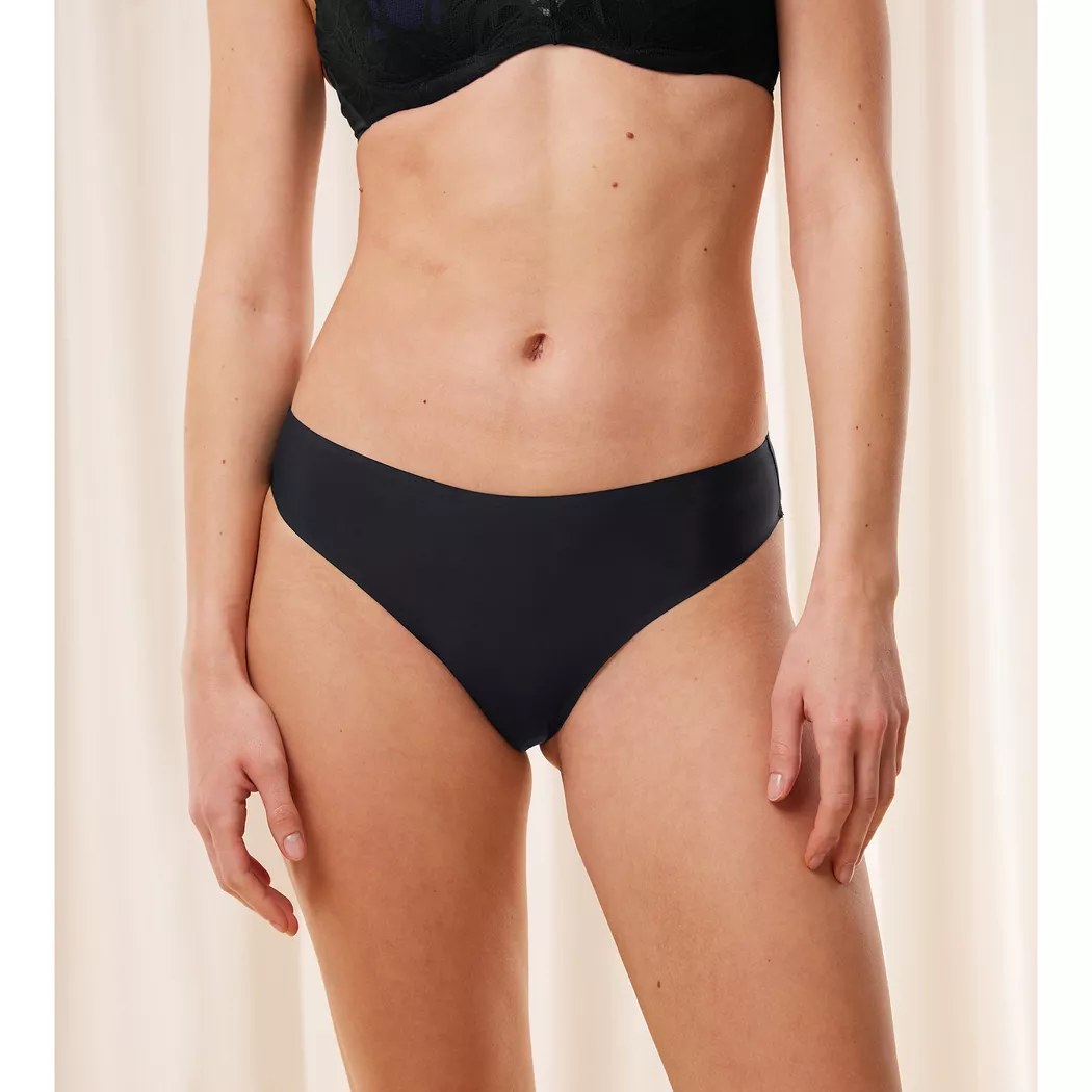 TRIUMPH Slip BODY MAKE-UP ILLUSION LACE black schwarz   38 damen