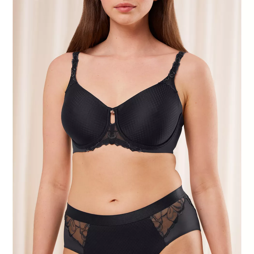 TRIUMPH BH mit Bügel BODY MAKE-UP ILLUSION LACE black schwarz   85D damen 10