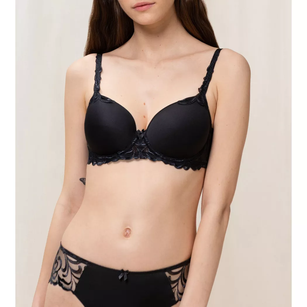 Triumph - Bügel-BH, wattiert, für Damen, Black, Größe 95D