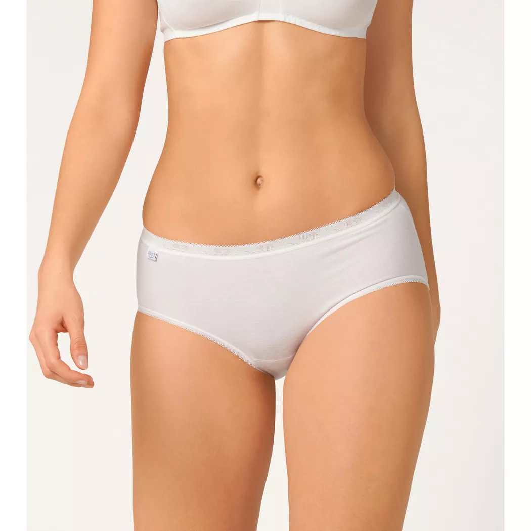 Sloggi Midislip Brief White 46