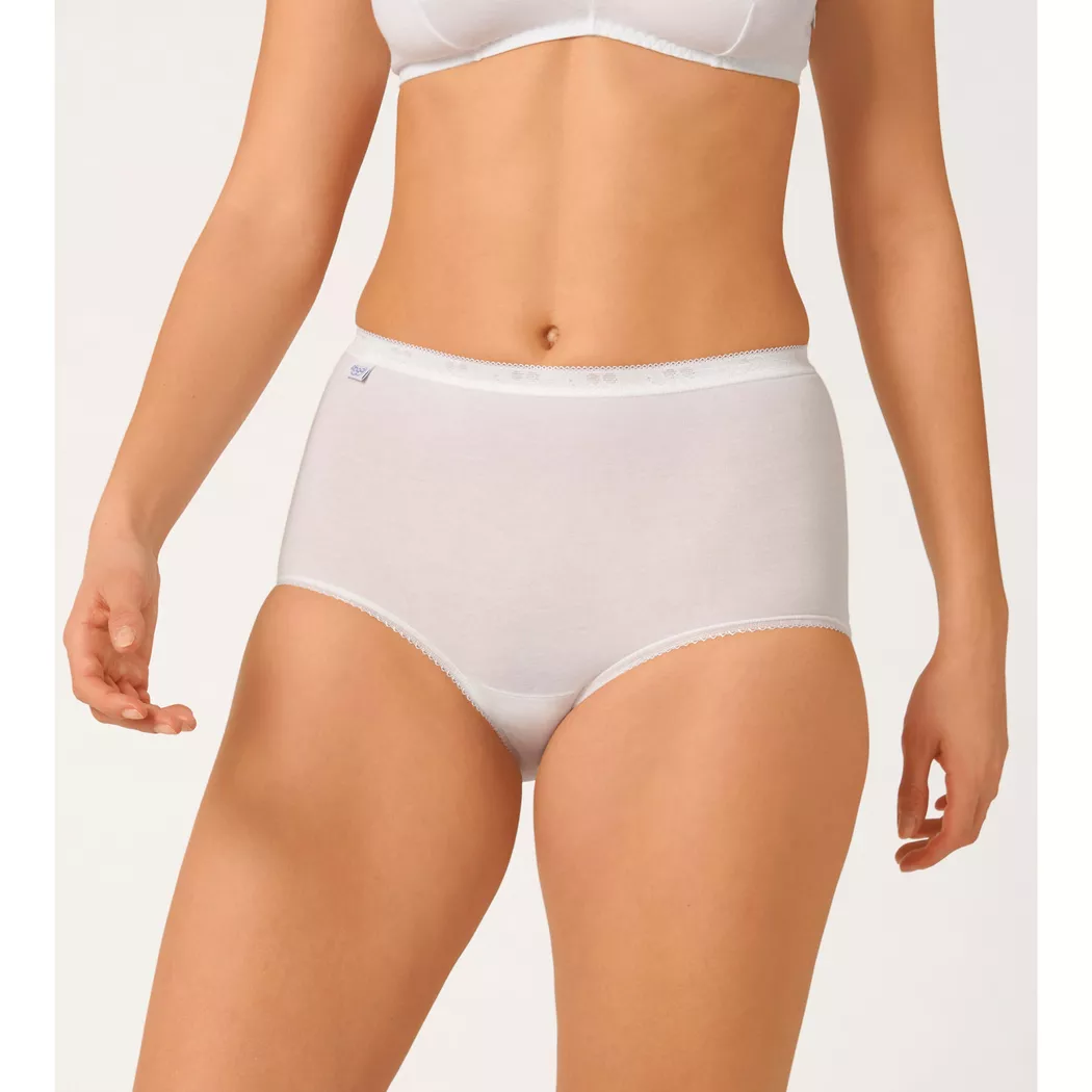 Sloggi - Maxi Slip, für Damen, Weiss, Größe 38 2