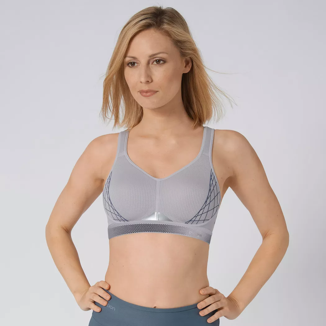 Triumph - Bügelloser BH, unwattiert, für Damen, Grau, Größe 80E
