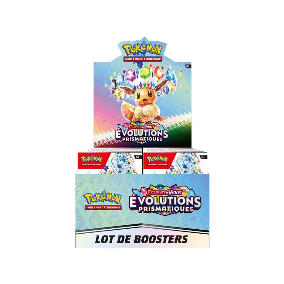 Pokémon  SV08.5 'Evolutions Prismatiques' 6 Booster Bundle 