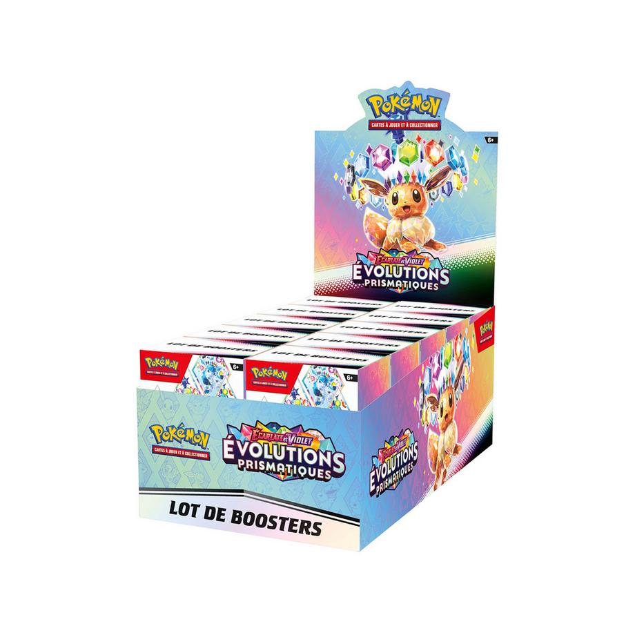 Pokémon  SV08.5 'Evolutions Prismatiques' 6 Booster Bundle 