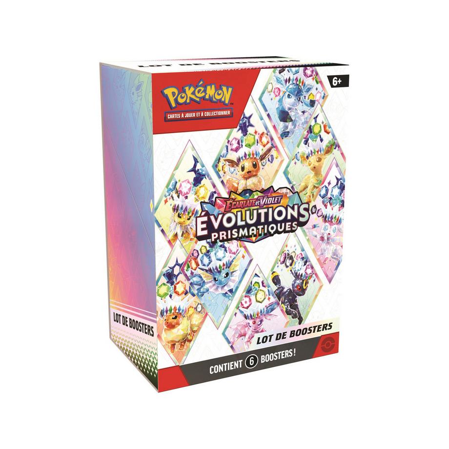 Pokémon  SV08.5 'Evolutions Prismatiques' 6 Booster Bundle 