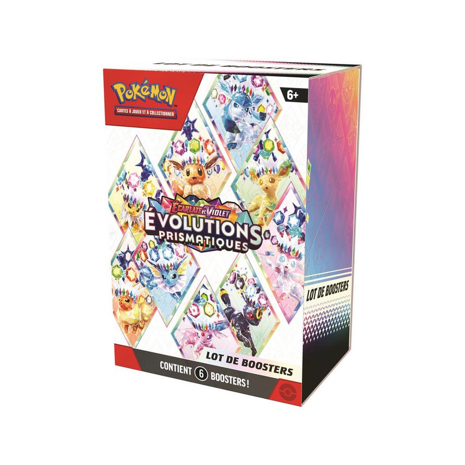Pokémon  SV08.5 'Evolutions Prismatiques' 6 Booster Bundle 