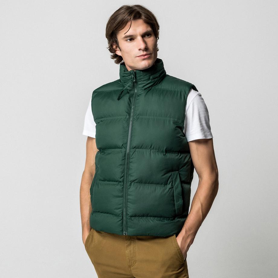 Manor Man Gilet mit Stehkragen  