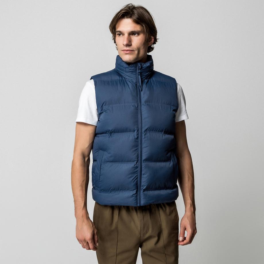 Manor Man Gilet mit Stehkragen  